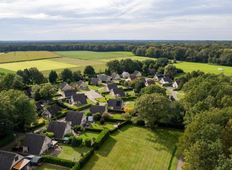 Drone fotograaf camping